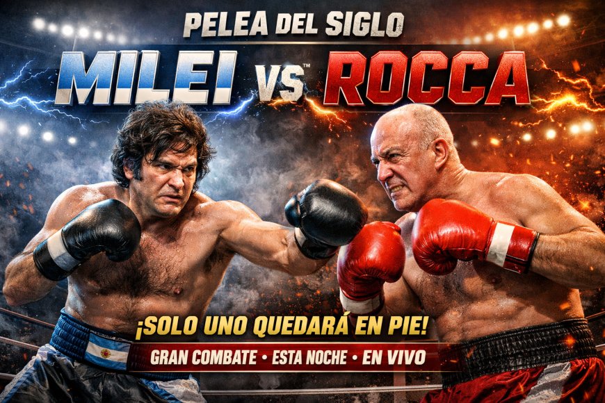 Cruce Milei–Rocca: rechazo, apoyo y polarización